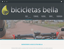 Tablet Screenshot of bicicletasbellaaravaca.com